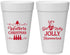 Personalized Christmas 20 oz Foam Cups - Let Is Snow | 280050