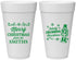 Personalized Christmas 20 oz Foam Cups - Snowflakes | 280053