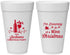 Personalized Christmas 20 oz Foam Cups - Bah Hum Bug | 280056