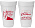 Personalized Christmas 20 oz Foam Cups - Santa Claus | 280060