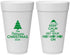 Personalized Christmas 20 oz Foam Cups - Ho Ho Ho | 280061