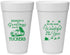 Personalized Christmas 20 oz Foam Cups - Season Greetings | 280071