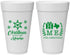 Personalized Christmas 20 oz Foam Cups - Texas | 280075