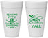 Personalized Christmas 20 oz Foam Cups - Texas | 280077
