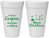 Personalized Christmas 20 oz Foam Cups - Santa Claus | 280079