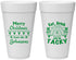 Personalized Christmas 20 oz Foam Cups - Eat Drink Tacky | 280081