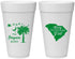 Personalized Christmas 20 oz Foam Cups - South Carolina | 280083
