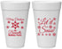 Personalized Christmas 20 oz Foam Cups - Let Is Snow | 280088