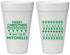 Personalized Christmas 20 oz Foam Cups - Ugly Sweater | 280091