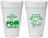 Personalized Christmas 20 oz Foam Cups - Country | 280097
