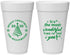 Personalized Christmas 20 oz Foam Cups - Wonderful Time For A Beer | 280099