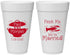 Personalized Wedding 20 oz Foam Cups - Crawfish Boil | 288