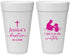 Personalized Baptism 20 oz Foam Cups - I Left It In The Water | 290008