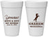 Personalized Wedding 20 oz Foam Cups - Got Hitched | 296