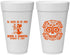 Personalized Wedding 20 oz Foam Cups - Til Death Do Us Part | 297