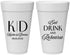 Personalized Rehearsal Dinner 20 oz Foam Cups - Eat Drink Rehearse | 30000