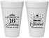 Personalized 16th Birthday 20 oz Foam Cups - Cupcake | 300000
