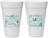 Personalized 16th Birthday 20 oz Foam Cups - Butterfly Wishes | 300001