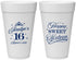 Personalized 16th Birthday 20 oz Foam Cups - Tiara | 300004