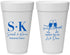 Personalized Rehearsal Dinner 20 oz Foam Cups - Before We Do We Dine | 30005