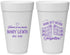 Personalized Memorial 20 oz Foam Cups - Gone But Never Forgotten | 310001