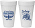 Personalized Memorial 20 oz Foam Cups - Riding On The Clouds | 310017