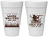 Personalized Memorial 20 oz Foam Cups - The Last Great Hunt | 310020