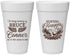 Personalized Memorial 20 oz Foam Cups - Hunting Heavens Field | 310021