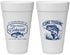 Personalized Memorial 20 oz Foam Cups - Gone Fishing | 310022