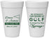 Personalized Wedding 20 oz Foam Cups - We Interrupt Golf | 315