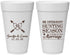 Personalized Wedding 20 oz Foam Cups - We Interrupt Season | 318