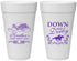 Personalized Derby Day 20 oz Foam Cups - Down And Derby | 320001
