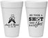 Personalized Wedding 20 oz Foam Cups - Took A Shot Soccer | 322