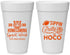 Personalized Homecoming 20 oz Foam Cups - Hoco Spirit Week | 330014