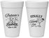 Personalized 21st Birthday 20 oz Foam Cups - Finally Twenty One | 340008