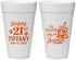 Personalized 21st Birthday 20 oz Foam Cups - Party Like An Animal Tiger | 340020