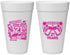 Personalized 21st Birthday 20 oz Foam Cups - Video Game | 340024