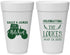 Personalized Wedding 20 oz Foam Cups - Tractor | 381