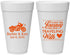 Personalized Wedding 20 oz Foam Cups - Journey Traveling With | 388