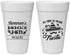 Personalized Bachelor Party 20 oz Foam Cups - Siesta Fiesta Mexican | 40000