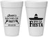 Personalized Bachelor Party 20 oz Foam Cups - Viva La Fiesta Mexican | 40001