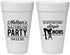 Personalized Bachelor Party 20 oz Foam Cups - Strip Club | 40006