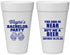 Personalized Bachelor Party 20 oz Foam Cups - Beer | 40014