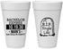 Personalized Bachelor Party 20 oz Foam Cups - Rip Single Life | 40028