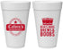 Personalized Bachelor Party 20 oz Foam Cups - Brews And Boobs | 40031