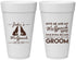 Personalized Bachelor Party 20 oz Foam Cups - Wolfpack | 40036
