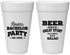 Personalized Bachelor Party 20 oz Foam Cups - Great Story | 40057