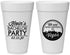 Personalized Bachelor Party 20 oz Foam Cups - Last Vegas | 40060