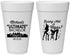 Personalized Bachelor Party 20 oz Foam Cups - Last Vegas | 40062