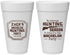Personalized Bachelor Party 20 oz Foam Cups - Hunting Season | 40063
